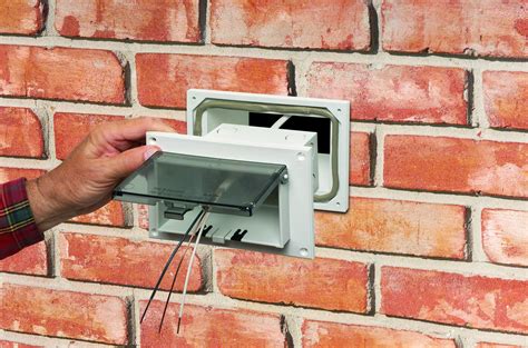 brick electrical box cover|recessed electrical boxes.